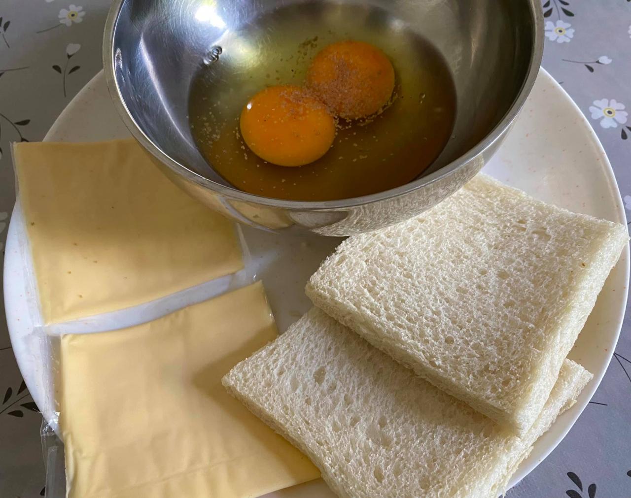 Roti Cheesy Balut Telur Hanya Guna 3 Bahan, Menu Simple Sarapan Pagi Anak Ke Sekolah