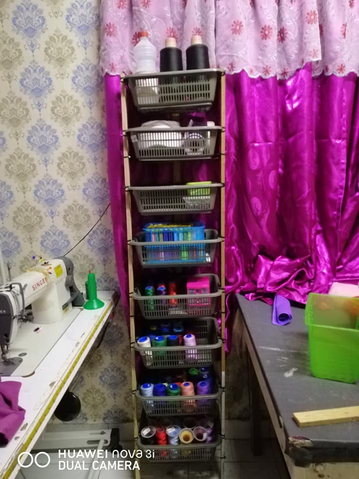 Hanya Guna Bakul RM1, Wanita Ini DIY Rak Untuk Rumah Lebik Kemas Teratur
